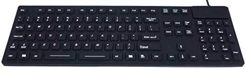 Клавиатура силикон DSI Водоустойчива с цифрова клавиатура IP68 Промишлена Назъбени IKB105