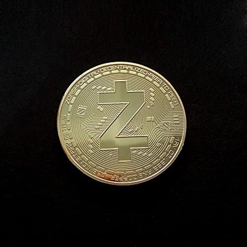 1бр Голяма Z Монета Позлатен Big Z Zero Монета Физическа Монета Виртуална Монета Криптовалюта 2021 Лимитированная Серия