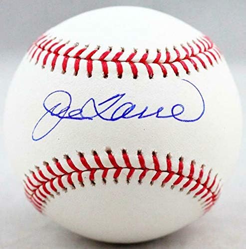 Бейзболни топки Rawlings OML с автограф на Джо Торе - JSA Auth W * Синьо - Бейзболни топки с автографи
