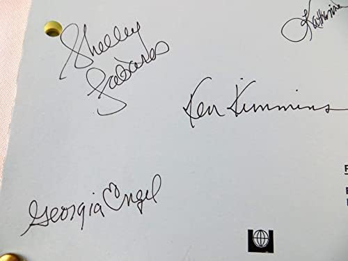 Треньор Актьорски състав Подписан Телевизионен сценарий с автограф на Нелсън Ван Дига Энгеля JSA XX76472