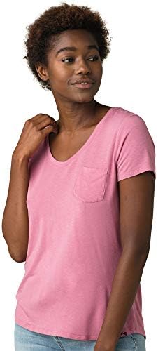 Тениска prAna Women ' s Foundation с къс ръкав и V-образнымвырезом
