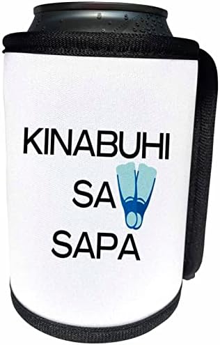 Триизмерно изображение на екипировка за гмуркане с надпис kinsabuhi sa sapa - Опаковки за бутилки-охладител (cc-364415-1)