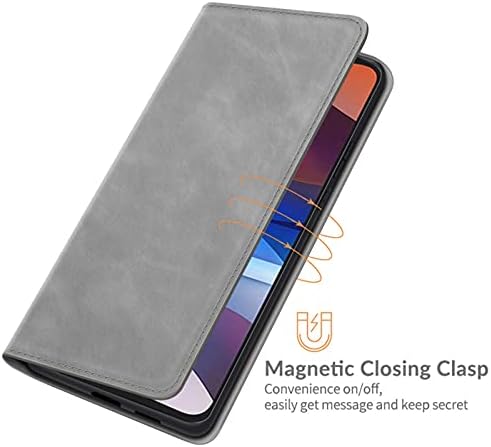 HualuBro Samsung Galaxy Xcover 5 Чанта-Портфейл от Изкуствена кожа, Magnetic устойчив на удари Държач за карти на Цялото