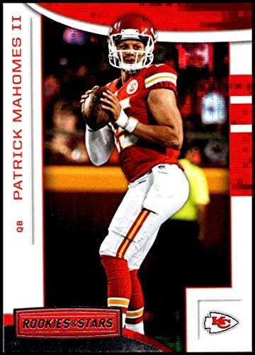 2018 Начинаещи и звезди на футбола #41 Патрик Магомес II Официалната търговска картичка NFL Канзас Сити Шефове , издаден Панини
