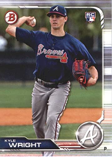 2019 Bowman Baseball 52 Карти начинаещ Kayla Райт RC Atlanta Braves Официалната Търговска картичка MLB От Topps