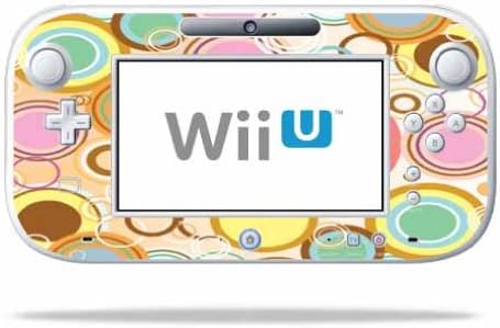 Кожата MightySkins, съвместим с геймпадом Nintendo Wii U, опаковка, етикет, скинове, дъвки
