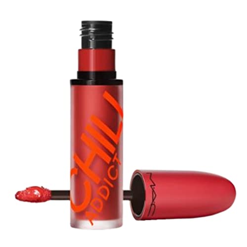 Матиран Течен цвят за устни MAC Retro Matte Liquid Lipcolour - 135 Chili Addict (Тухла-червен)