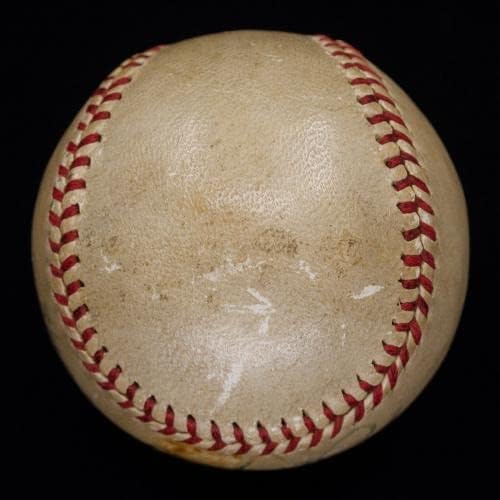 Бейб-Бейзбол Бейб Ruth с сингъл OAL Harridge с автограф - Beautiful Sweet Spot Auto - JSA - Бейзболни топки с автографи