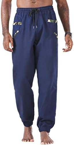 Мъжки Модни Спортни Панталони За Джогинг - Спортни Панталони, Памучни Панталони-Карго, Мъжки И Дълги Панталони