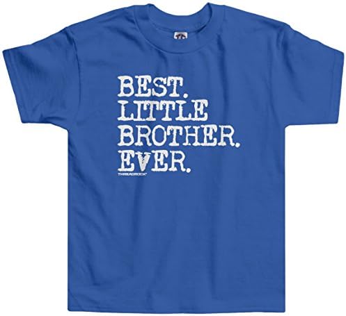 Тениска за деца Threadrock Little Boys 'Best Little Brother Ever