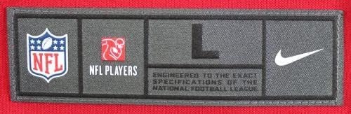 Пирати Том Брейди са Подписали Червената фланелка Найк Elite Jersey Fanatics COA - Тениски NFL с автограф
