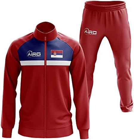 Спортен костюм Airo Sportswear Сърбия Concept за футбол (Червен)