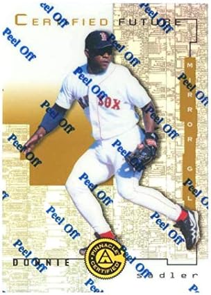 1998 Pinnacle Certified Mirror Gold 122 Издаване на теста за обявяване в несъстоятелност Дони Сэдлера - Бейзболни картички