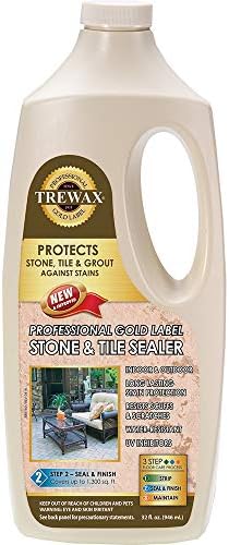 Trewax Professional Gold Label Лак За камък и плочки, Лепило за бетон, 32 Течни Унции