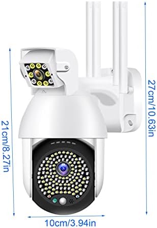 Външна Безжична камера Водоустойчива камера Ip66 за домашна Сигурност Вътрешна Камера с Цветен Нощно Виждане, преглед