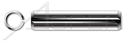 (500 бр.) M5 X 55 мм, ISO 8752, Метричен, Извити Щифтове с прорези, Сверхпрочный, Неръждаема стомана AISI 301