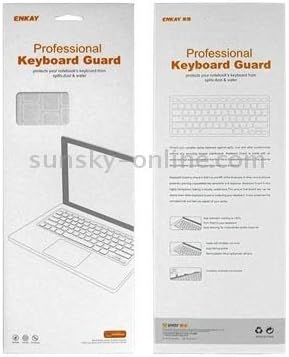 Калъф за телефон Enkay Soft Silicone Keyboard Skin Protector Cover за MacBook Air 13,3 инча и Macbook Pro с Retina дисплей