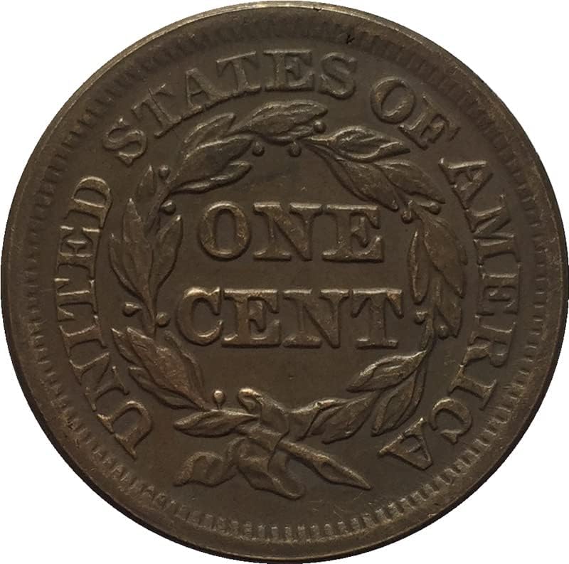 27,5 ММ Стар американски монети на 1846 г., Медни Монети, Старинни Занаяти, Чужди Възпоменателни Монети