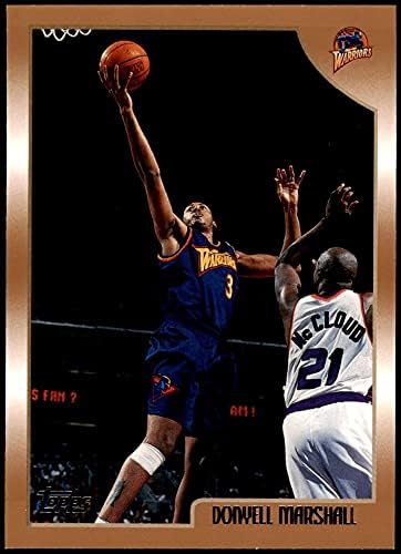 1998 Topps 139 Дониэлл Маршал Голдън Стейт Уориърс (баскетболно карта) в Ню Йорк/MT Warriors UCONN