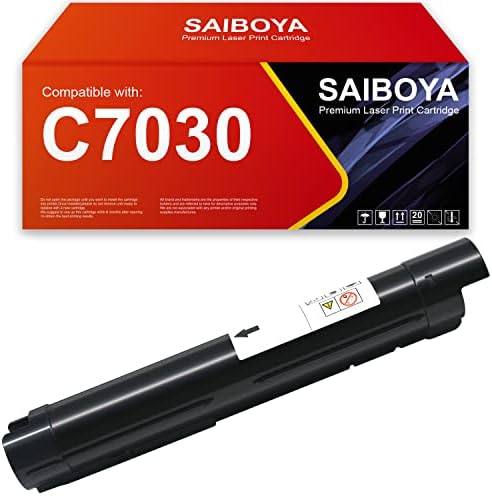 Рециклирана касета с черен тонер Veraslink C7030 от SAIBOYA (106R03741), съвместим с принтери Xerox Versalink C7020 C7025