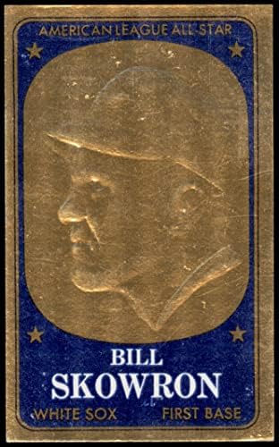 1965-Добрият играч № 5 Бил Скоурон Чикаго Уайт Сокс (бейзболна картичка) EX/MT White Sox