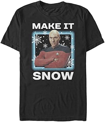 Мъжки t-shirt Big & Tall Пикар Snow от трек