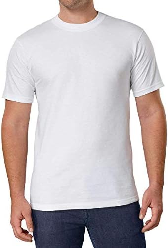 Маркови мъжки тениски на Kirkland с кръгло деколте от памук (опаковка от 6 броя)