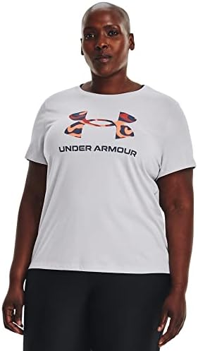 Женска тениска с графичен дизайн в спортен стил Under Armour с къс ръкав