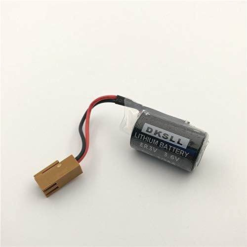 FCQLR 1 бр. е съвместим с една литиева батерия ER3V 1/2AA 3,6 В АД с кафява вилица